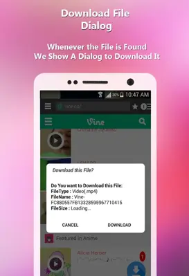 Any Video Downloader android App screenshot 0