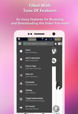 Any Video Downloader android App screenshot 2